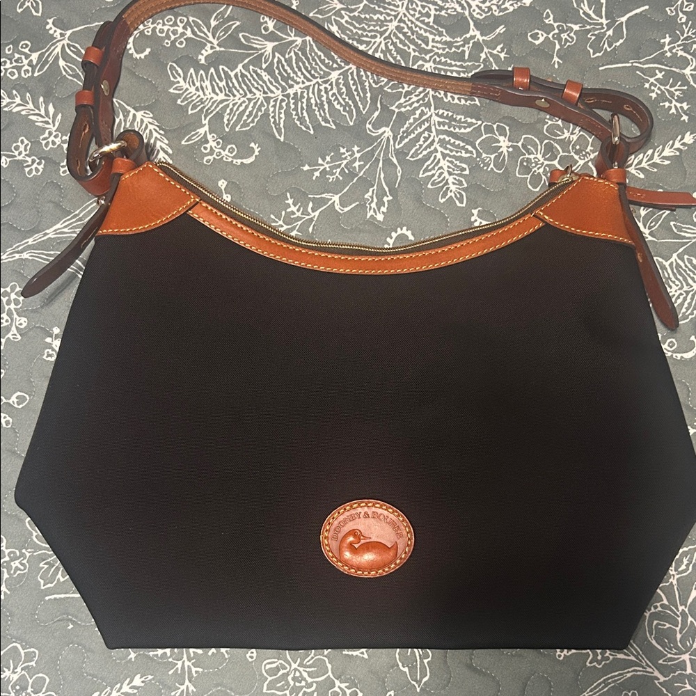 Dooney & Bourke Black Nylon Large Erica